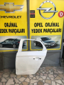 Opel Corsa F sol arka kapı beyaz renk
