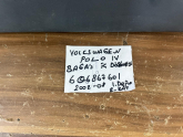 Oto Çıkma Parça / Volkswagen / Polo / Koltuk & Döşeme / Bagaj Döşemesi / Çıkma Parça 