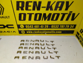 RENAULT DUSTER ' RENAULT ' YAZILARI ORJ ÇIKMA RENKAY OTO KOCAELİ