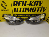 RENAULT CLİO 4 MAKYAJLI SAĞ SOL FAR ORJ ÇIKMA RENKAY OTO KOCAELİ
