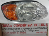 HYUNDAI ACCENT SAĞ FAR SARI SİNYALLİ ORJ 2003 2004 92102-25530.