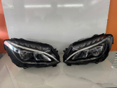 MERCEDES C SERİSİ W205 TAKIM FAR SIFIR  ORJİNAL 13-16