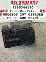 9665344180 100970-1154.3 PEUGEOT 207 CİTROEN C2 C3 ABS BEYNİ