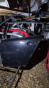 Opel Corsa h sol arka kapı siyah