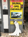 opel astra j sol ön çamurluk beyaz renk
