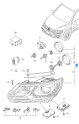 Oto Çıkma Parça / Volkswagen / Tiguan / Far & Stop / Sol Ön Far / Sıfır Parça 