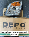 ISUZU DMAX EURO4 MERCEKLİ SOL FAR                     (XS1407S25)