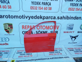Skoda fabia sol ön kapı kırmızı orijinal çıkma  2015-21