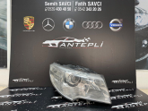 SKODA SUPER B SAĞ ÖN FAR MERCEKLİ BEYİNLİ ÇIKMA 2008-2013