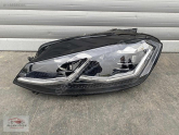 VW GOLF 7 TEK BEYİNLİ MERCEKLİ LEDLİ SOL FAR