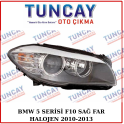 BMW 5 SERİSİ F10 SAĞ FAR HALOJEN 2010-2013  63117203240