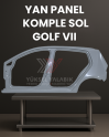 YAN GÖVDE PANEL KOMPLE (KAPI YUVASI+ARKA ÇAMURLUK) SOL GOLF 2013>