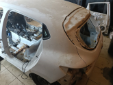 Renault clio 4 kesme tavan arka çamurluk ön şase podye