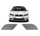 SEAT LEON ÖN TAMPON IZGARASI SİSSİZ SOL  2013-