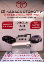2007-2012 TOYOTA AURIS ÇIKMA ORJINAL SOL ÖN KAPI