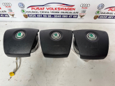 SKODA FABİA ÇIKMA ORJİNAL DİREKSİYON AİRBAG 5J0 880 201 D