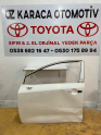 TOYOTA COROLLA 2019-2025 ÇIKMA ORJİNAL SOL ÖN KAPI