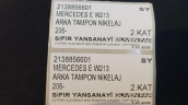 Oto Çıkma Parça / Mercedes / E Serisi / Tampon / Tampon Çıtası / Sıfır Parça 