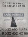 ÇIKMA SEAT CORDOBA SOL ARKA KAPI MUSKA