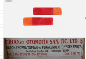 SUZUKİ CARY KMYT SK410 ARKA STOP SAĞ-SOL 1990-1998 TAKIM FİYATI-