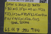 Oto Çıkma Parça / Bmw / 4 Serisi / Far & Stop / Far Beyni / Çıkma Parça 