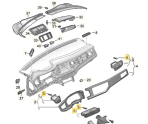 Oto Çıkma Parça / Volkswagen / Polo / Göğüslük & Torpido / Havalandırma Izgaraları / Sıfır Parça 
