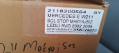 Oto Çıkma Parça / Mercedes / E Serisi / Far & Stop / Sol Arka Stop / Çıkma Parça 