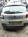 Citroen C3 arka bagaj kapağı dolu sökme