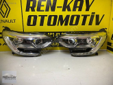 RENAULT MEGAN 4 MAKYAJLI KASA SAĞ SOL FAR ORJ KROM RENKAY OTO