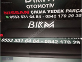 Nissan Qashqai 2006 sağ sol arka kapı bandı