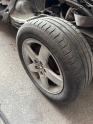 Peugeot 407 stepne lastiği yedek jant yedek lastik