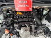 Citroen berlingo 1.6HDİ KOMPLE MOTOR DV6 çalışır