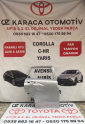 Oto Çıkma Parça / Toyota / Corolla / Kaporta & Karoser / Sağ Arka Kapı / Çıkma Parça 