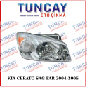 KİA CERATO SAĞ FAR 2004-2006 YEDEK PARÇA