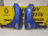 RENAULT CLİO 5 ALPİNE SAĞ SOL ÖN ÇAMURLUK MAVİ ORJ ÇIKMA RENKAY