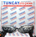 NİSSAN QASHQAİ SAĞ SOL FULL LED FAR 2014-2016 ÇIKMA PARÇA ORJİNAL