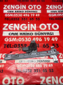 Peugeot 207 Sağ Ön Cam Krikosu Motorlu