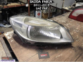 Skoda Fabia 2011-2015 Orjinal Sağ Far - Eyupcan Auto Parts