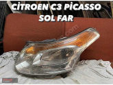Citroen C3 Picasso Sol Ön Far Orjinal - Eyupcan Oto Çıkma