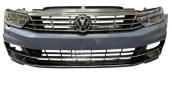 VW PASSAT B8 R LİNE 2018 ÖN TAMPON SİS KAPAĞI IZGARA PANJUR SET