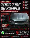 2024-2026 TOGG T10 F ÖN KOMPLE ORJİNAL ÇIKMA YEDEK PARÇALAR