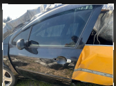 Peugeot 307 sol ön kapı siyah