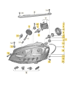Oto Çıkma Parça / Volkswagen / Golf / Far & Stop / Sağ Ön Far / Sıfır Parça 