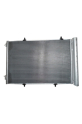 Citroen C2 Klima Radyatörü Brazıng 420X374X16 Alüminyum 3 Ayaklı