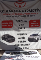 2019-2025 TOYOTA COROLLA ARKA TAMPON DEMİR