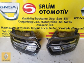 DACIA DUSTER SAĞ SOL LEDLİ FAR CIKMA ORJINAL VE DİĞER PARCALAR