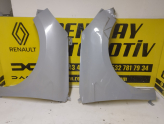 RENAULT CLİO 5 SAĞ SOL ÖN ÇAMURLUK NARDO GRİ ORJ ÇIKMA RENKAY