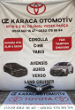 2016-2018 TOYOTA AURİS ÇIKMA ORJİNAL ÖN PANJUR