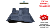 TOFAŞ TABAN HALISI MAVİ/GRİ SIFIR ORJINAL KALİTE ALTI KAUCUK SU