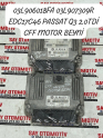 03L906018FA 03L907309R EDC17C46 PASSAT Q3 2.0TDİ CFF MOTOR BEYNİ